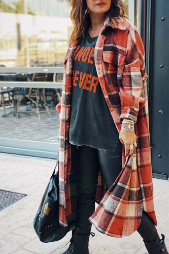 EB | Flanell Karotrenchcoat