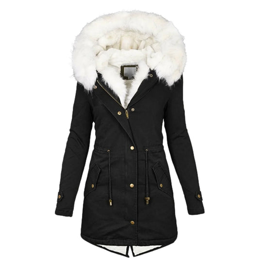 EB | Modische, Lange Winterjacke