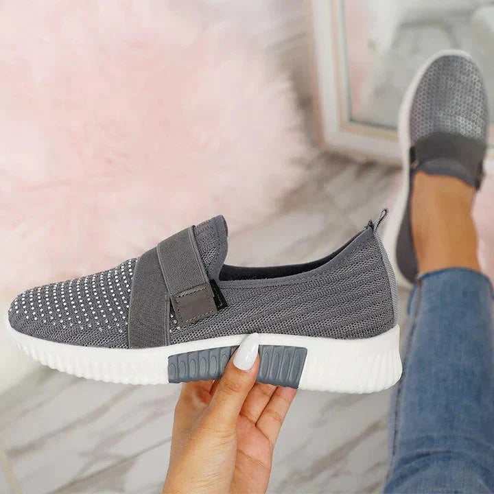 EB | Slip-On Damen Klett-Sneaker