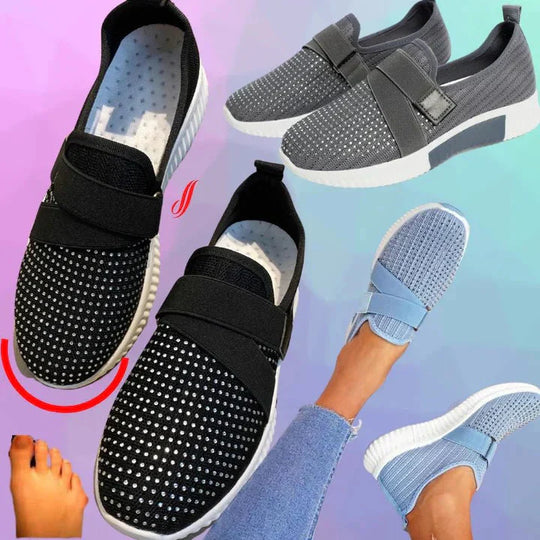EB | Slip-On Damen Klett-Sneaker