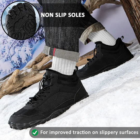 EB | High-Top Wasserdichte Winterstiefel für Unisex – warme & atmungsaktive Bequemlichkeit