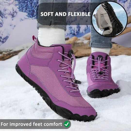 EB | High-Top Wasserdichte Winterstiefel für Unisex – warme & atmungsaktive Bequemlichkeit