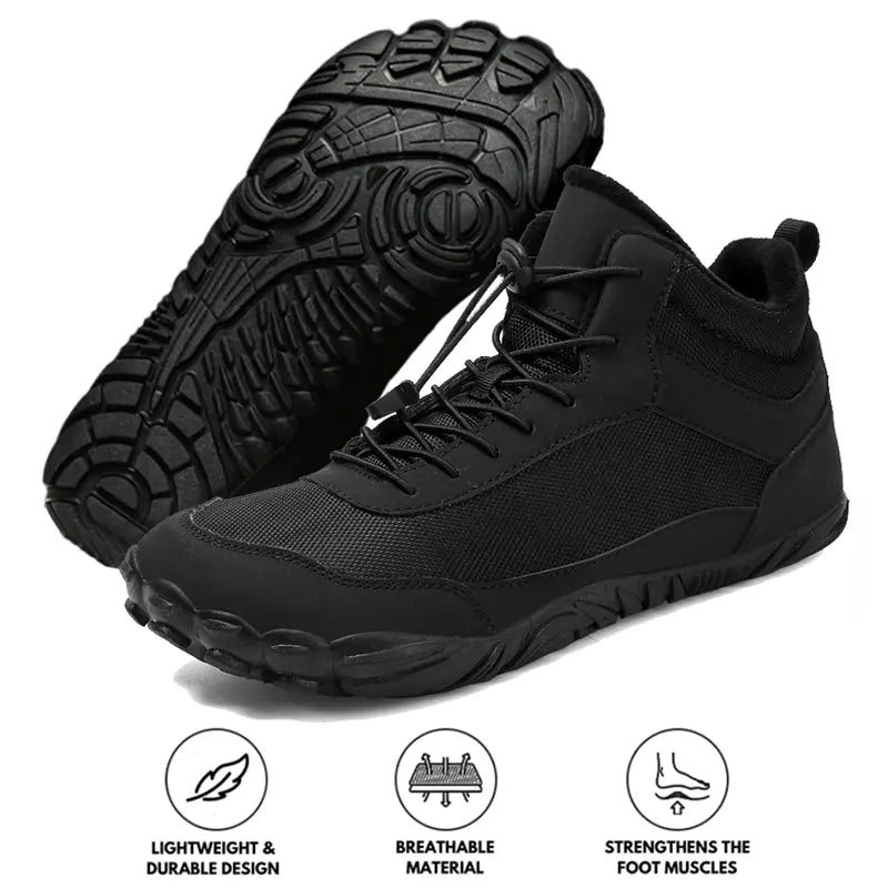 EB | High-Top Wasserdichte Winterstiefel für Unisex – warme & atmungsaktive Bequemlichkeit