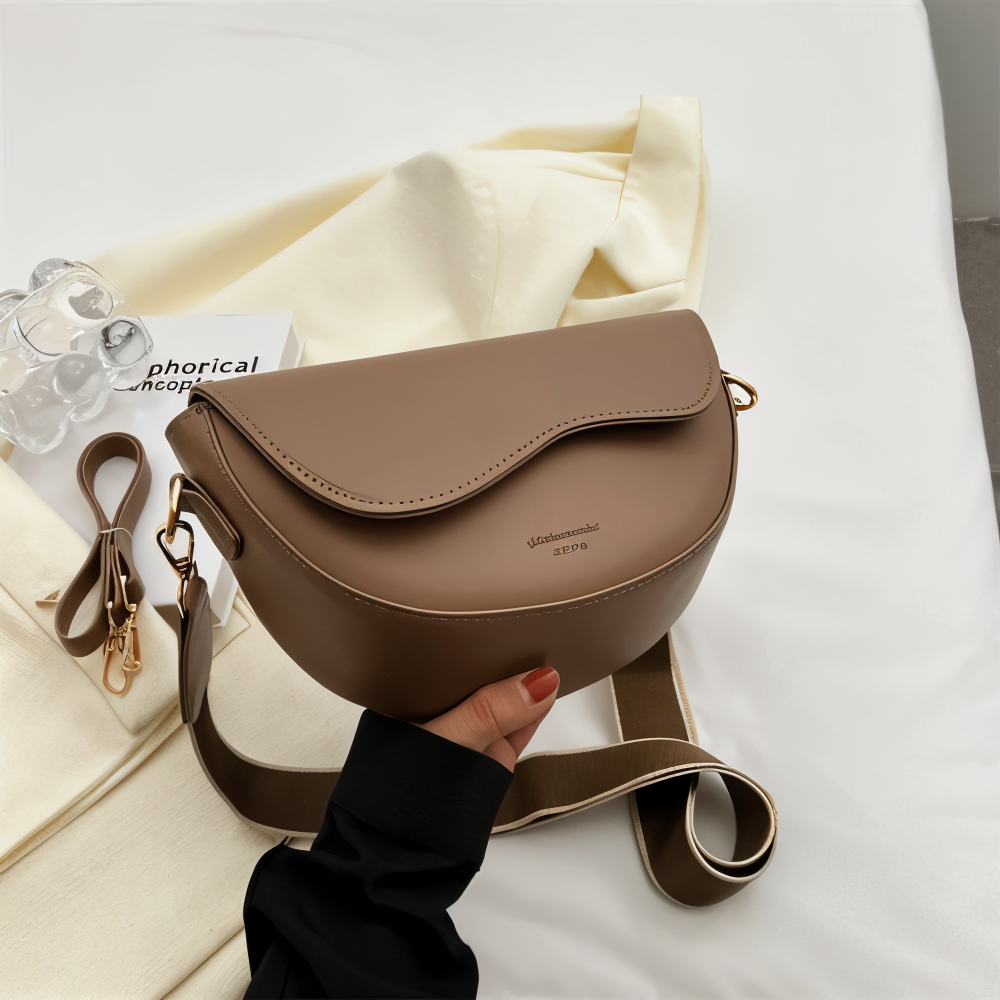 EB | Veganer Leder Crossbody Bag Damen Modische Tasche
