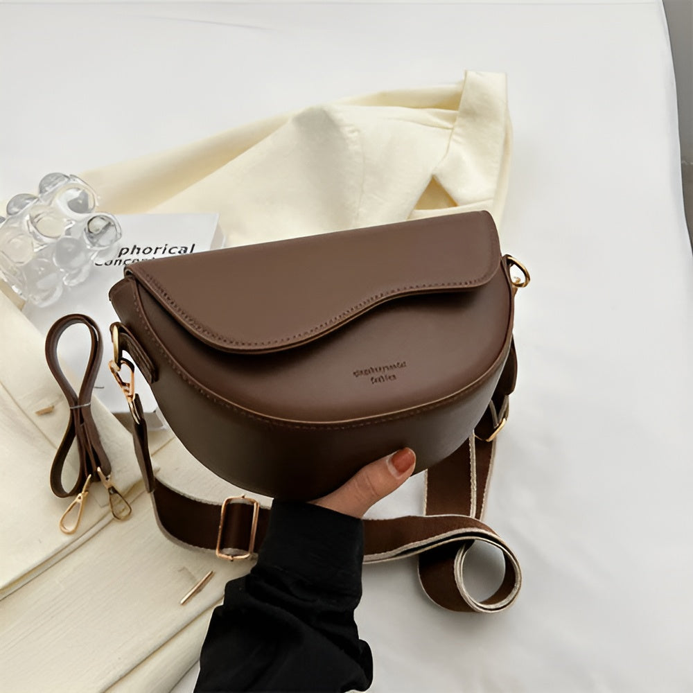 EB | Veganer Leder Crossbody Bag Damen Modische Tasche