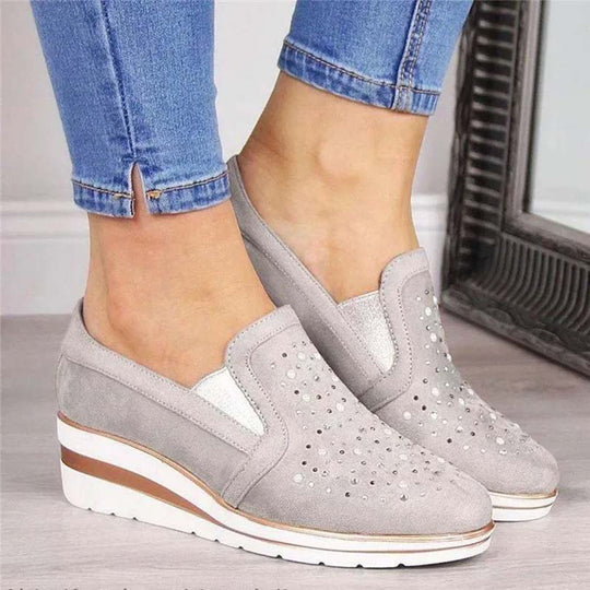 Lässige Keil Schuhe EB
