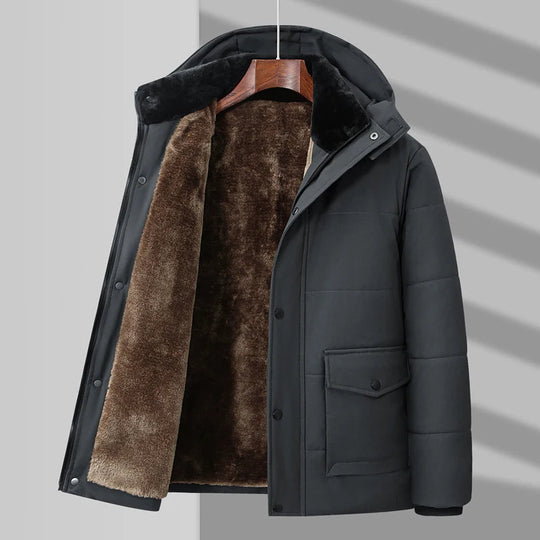 EB | mit Fell Gefütterte Pufferjacke