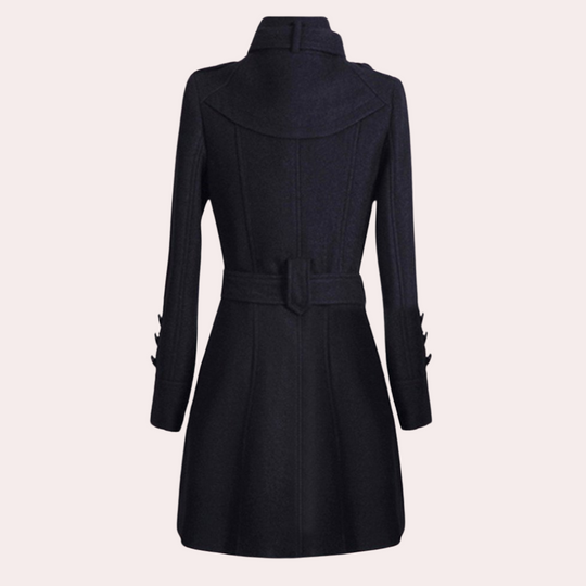 EB | Eleganter Wintergürtel-Mantel für Damen