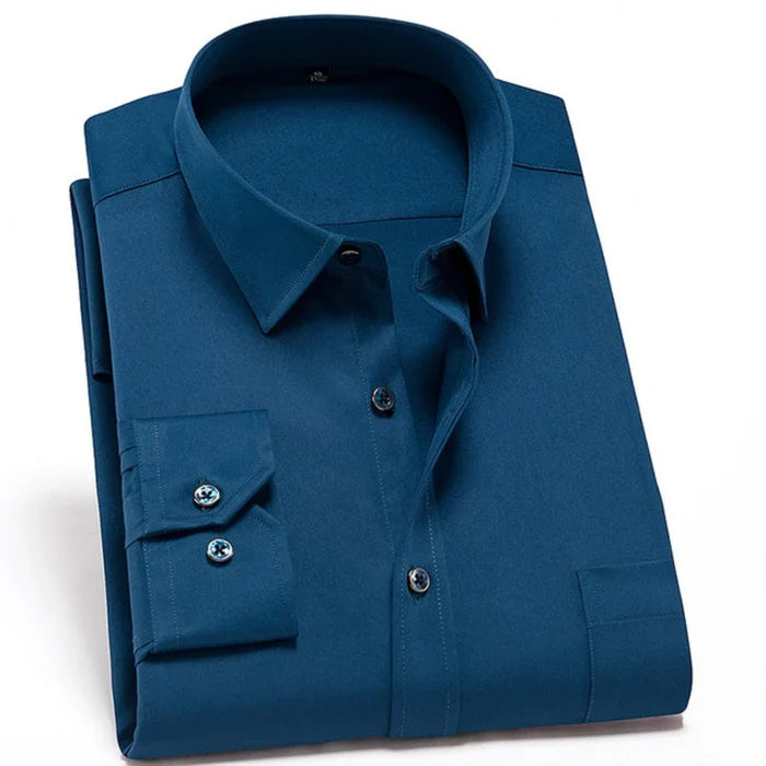 EB - Anti Falten Herren Stretch Hemd