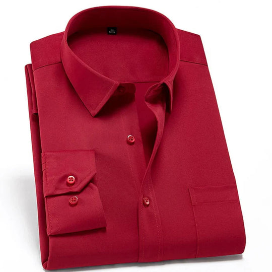 EB - Anti Falten Herren Stretch Hemd