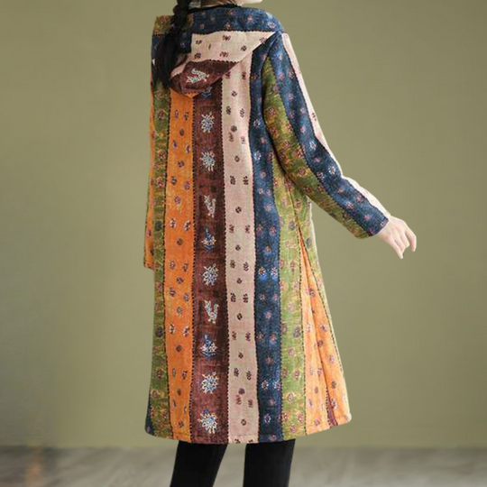 EB | Herbstjacke mit Kapuze in mittellanger Länge für Damen