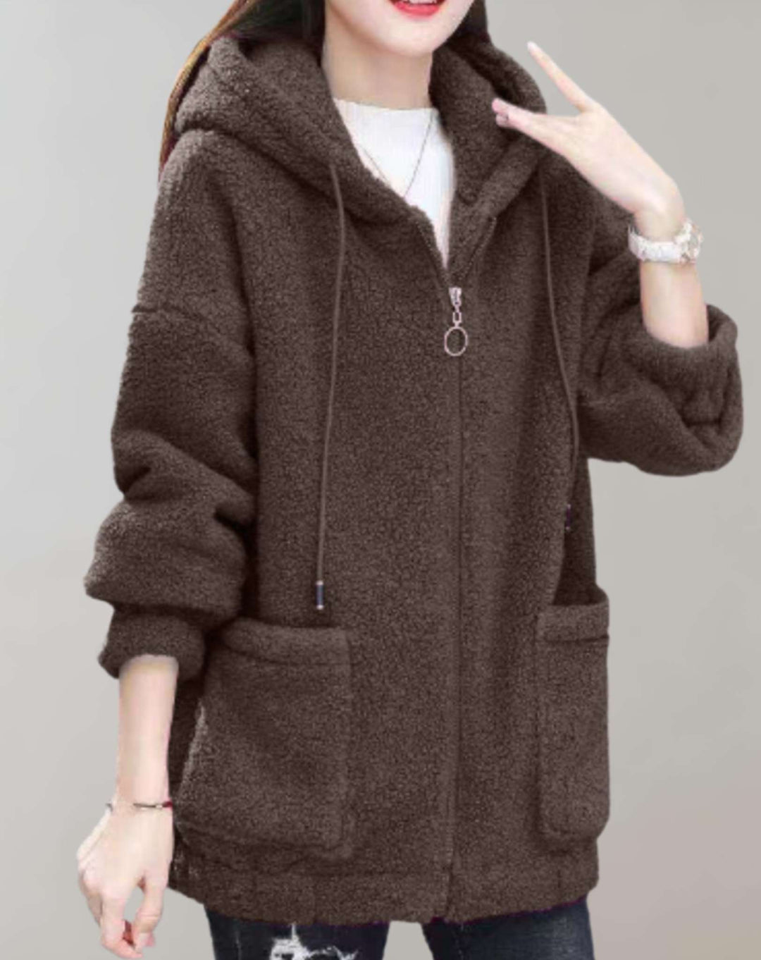 EB | Bequeme Fleecejacke für Frauen