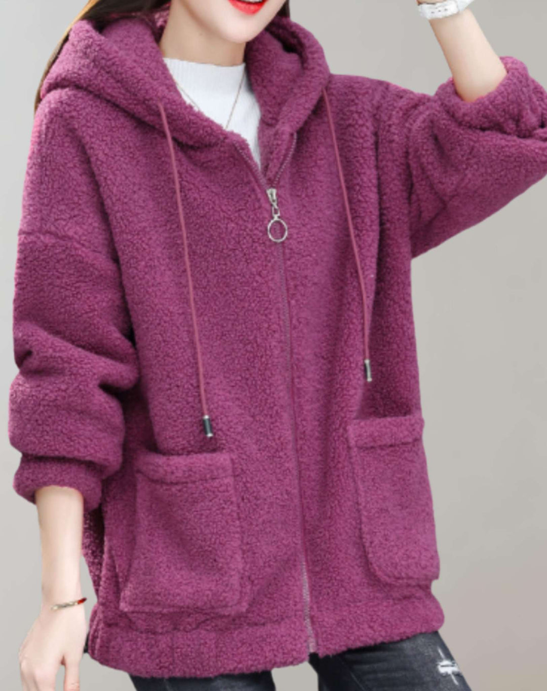 EB | Bequeme Fleecejacke für Frauen