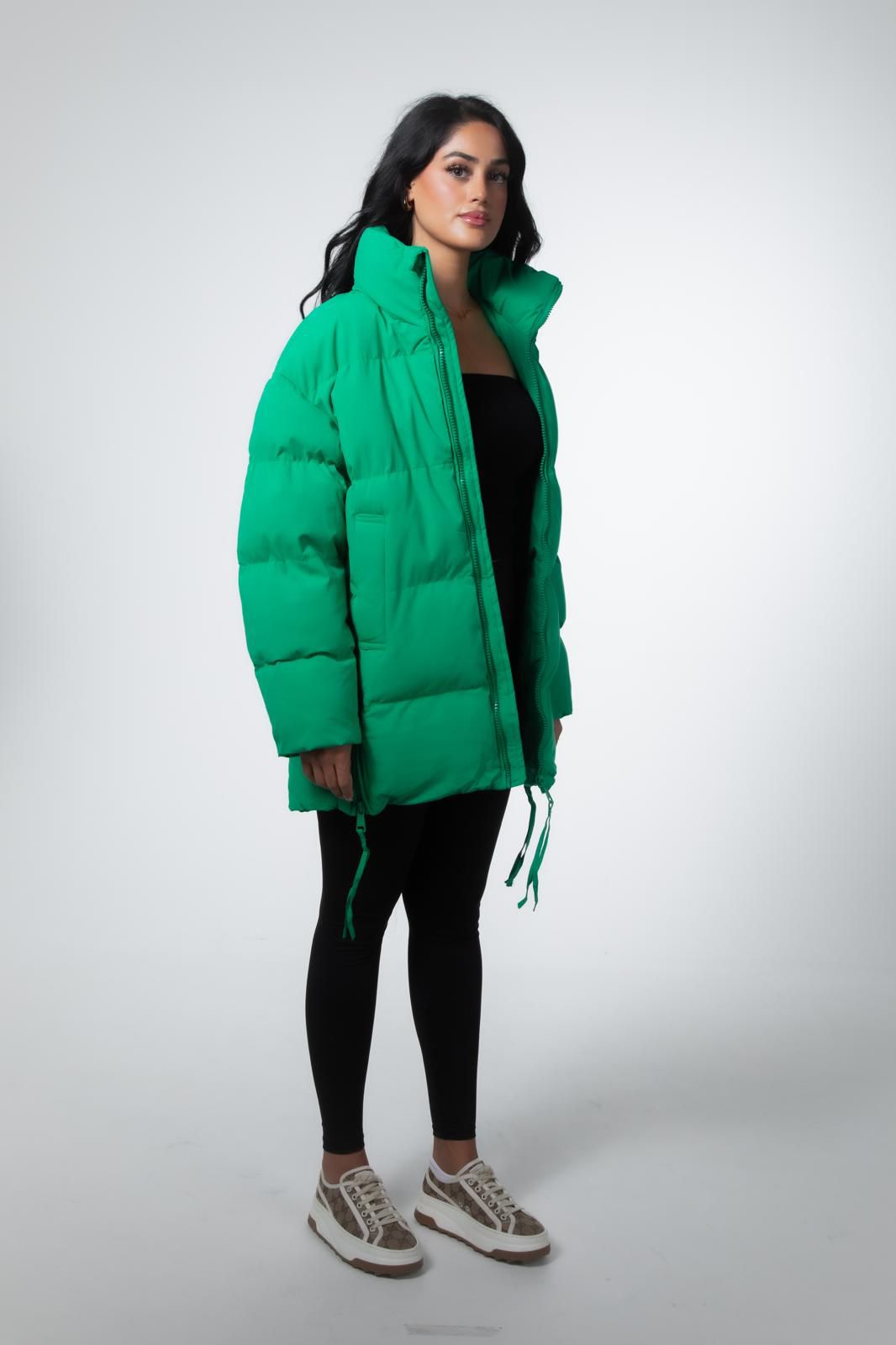 EB | Jacke Schwarz / Grün