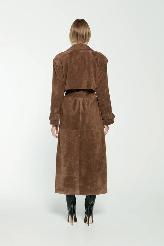 EB | Faux Suede Winterjacke für Damen