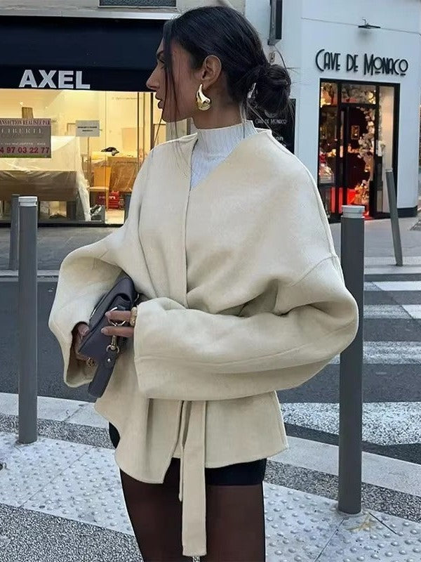 EB | Schnürjacke mit Gürtel
