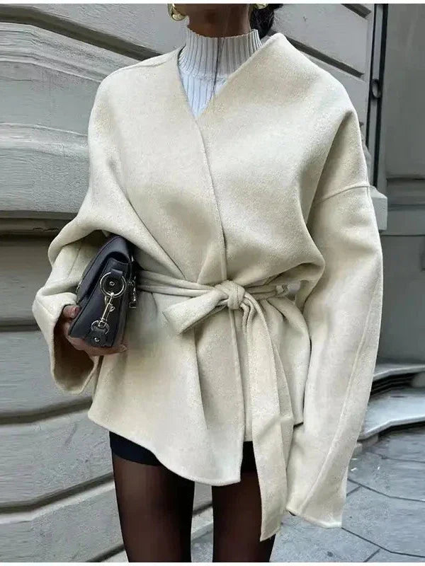 EB | Schnürjacke mit Gürtel