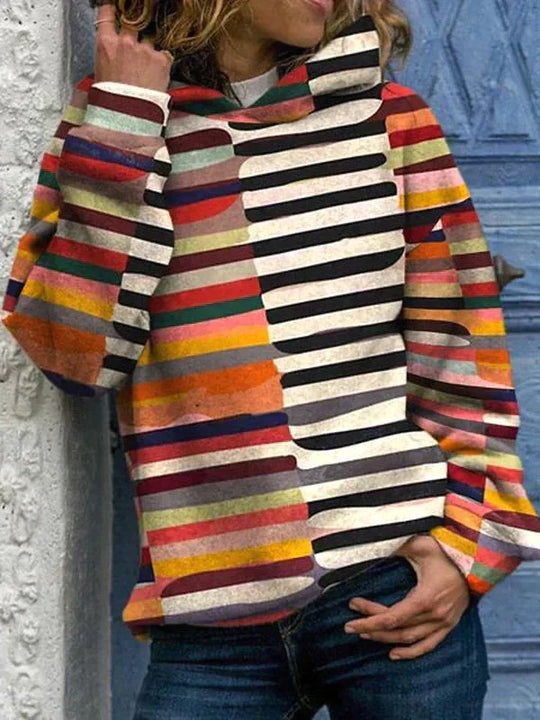 EB | Bunter Kapuzenpullover