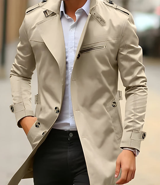 EB | Stilvoll Trenchcoat für Männer
