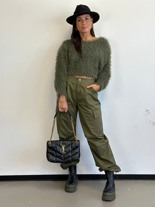 EB | Haariger Strickpullover