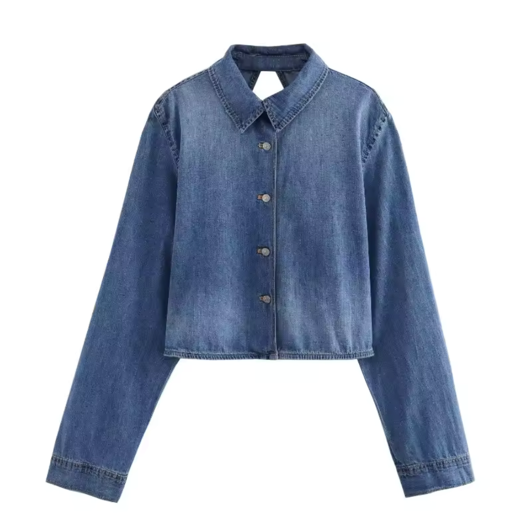 EB | Langarmjacke für Damen Rückenfrei