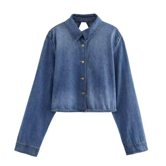 EB | Langarmjacke für Damen Rückenfrei