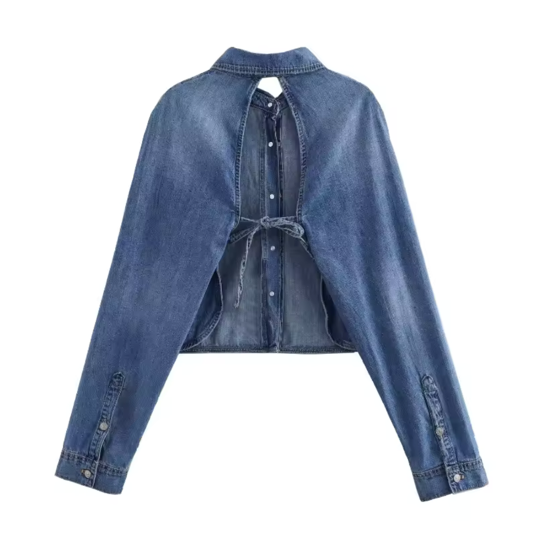 EB | Langarmjacke für Damen Rückenfrei