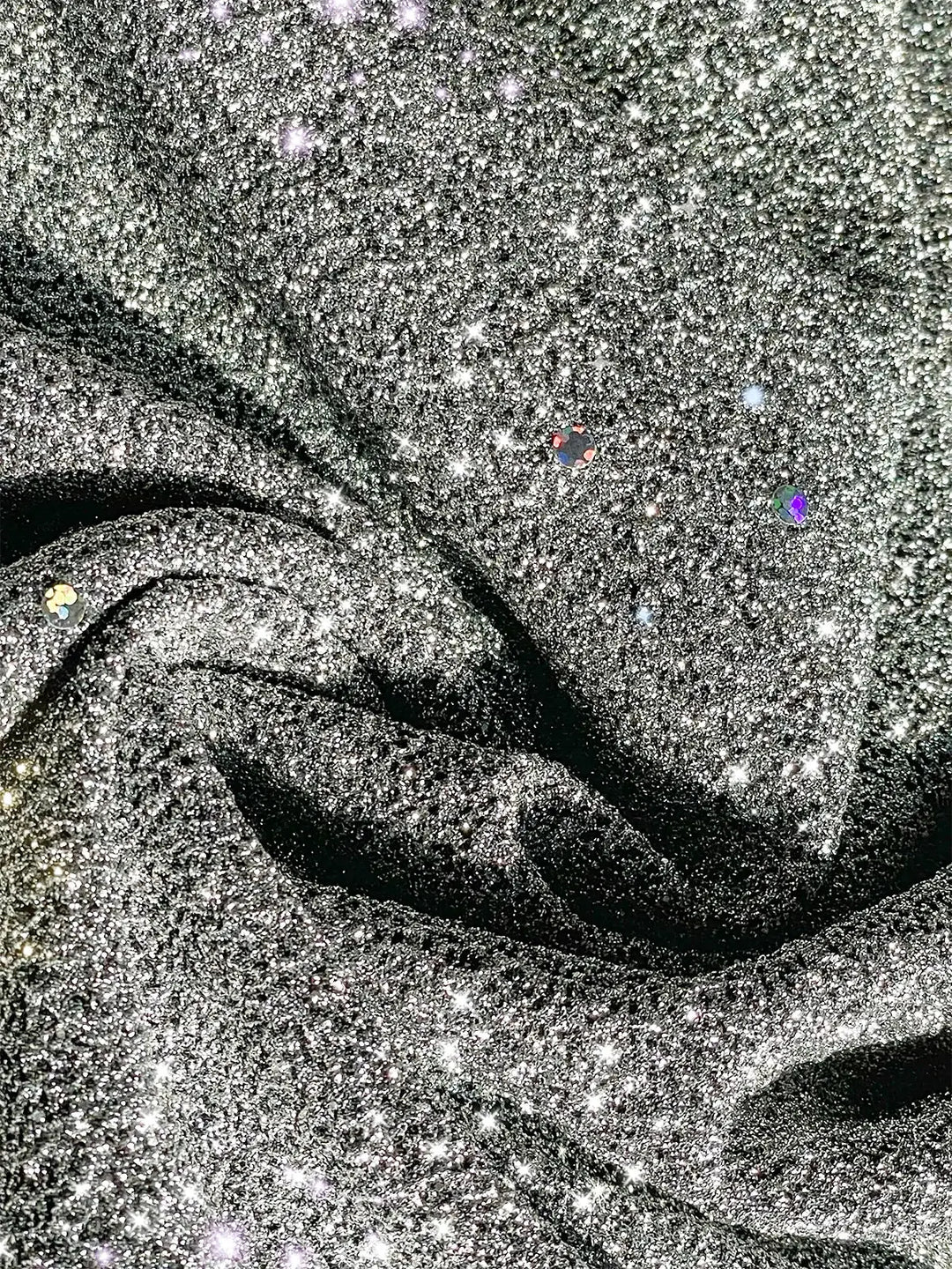 Glitzerndes Damen Paillettenkleid mit Langen Ärmeln für Party & Events | EB