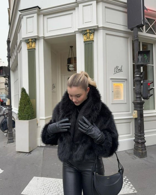 EB | Luxuriöser Kunstfell-Wintermantel für Damen