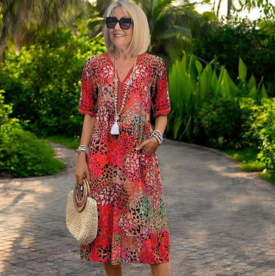 EB | Leichtes Sommer & Frühlings Midikleid