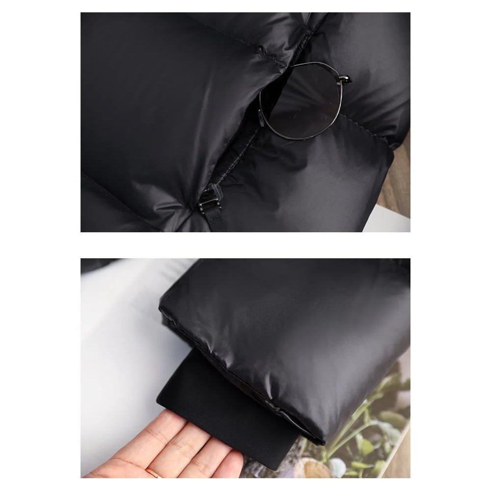 EB | Warme, wasserdichte Daunen-Winterjacke für Damen