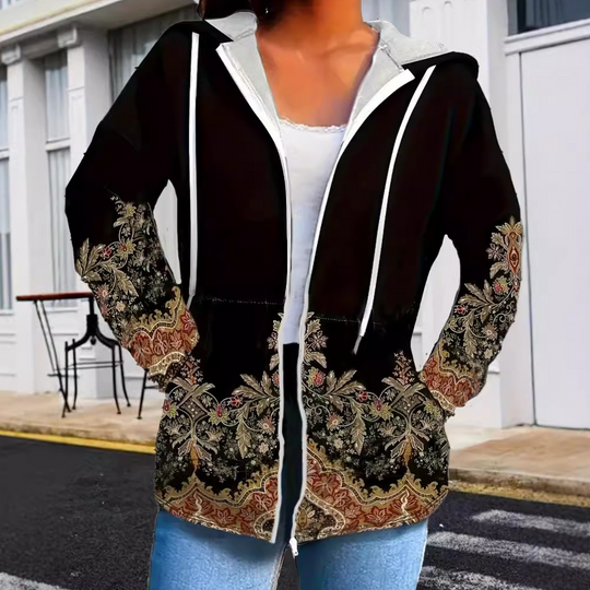 EB | Frau Herbstjacke mit Kapuze