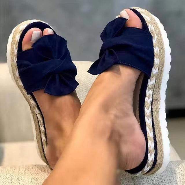 EB | Elegante Plateau Modische Sandalen Damen Sommer