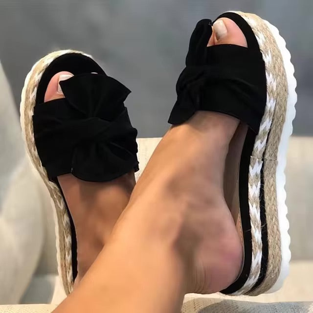 EB | Elegante Plateau Modische Sandalen Damen Sommer