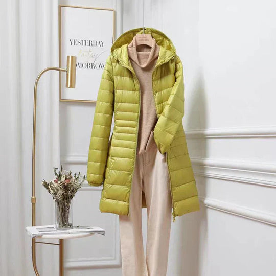 EB | Wattierte Winterjacke mit Kapuze für Damen