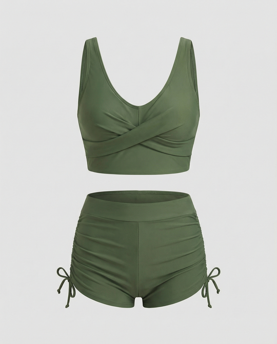EB | Olivgrün Active Bikini Satz