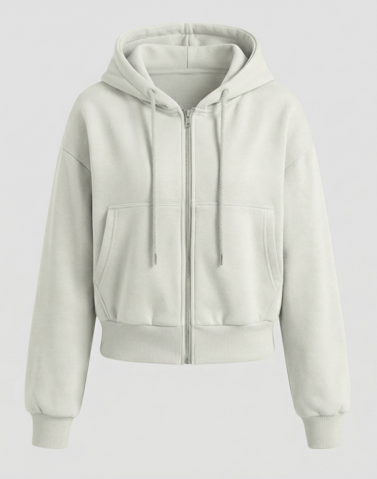 Oversize Sweatshirt Reißverschluss | EB