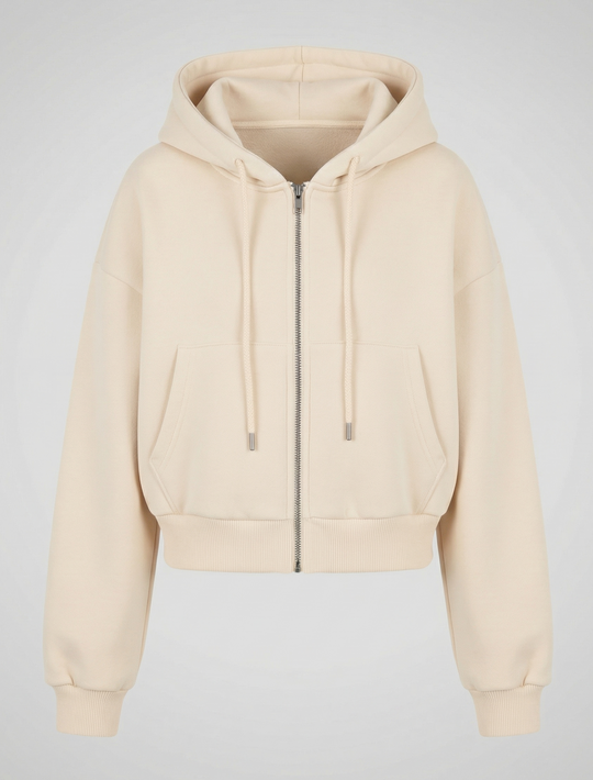 Oversize Sweatshirt Reißverschluss | EB