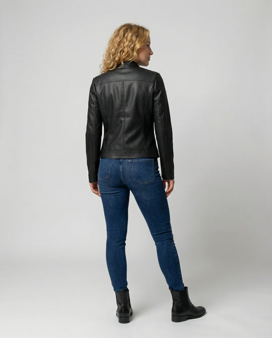 Elegante Lederjacke Damen | EB
