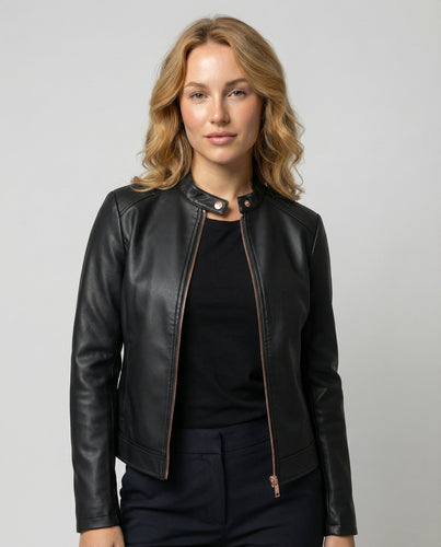Elegante Lederjacke Damen | EB