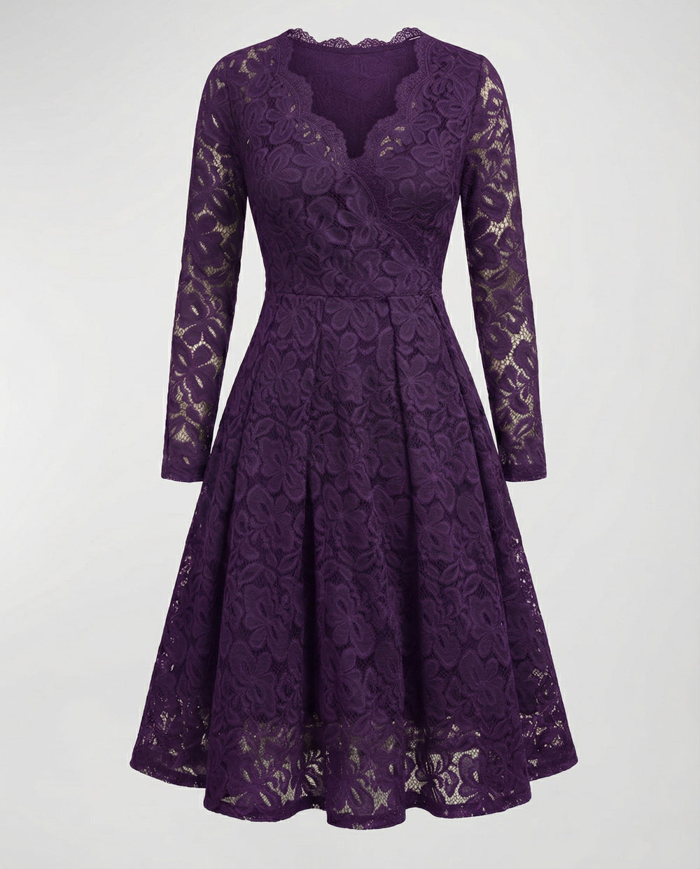 Elegantes Spitzenkleid Damen | EB