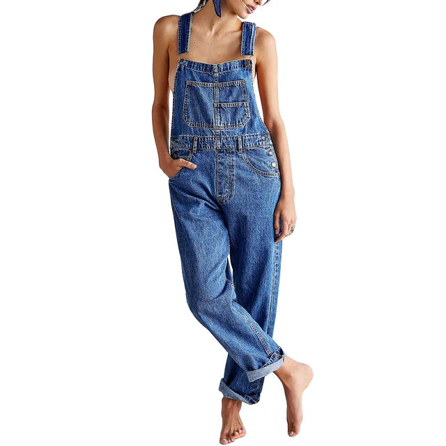 EB | Stilvoller Denim Overall mit Lässig Passform