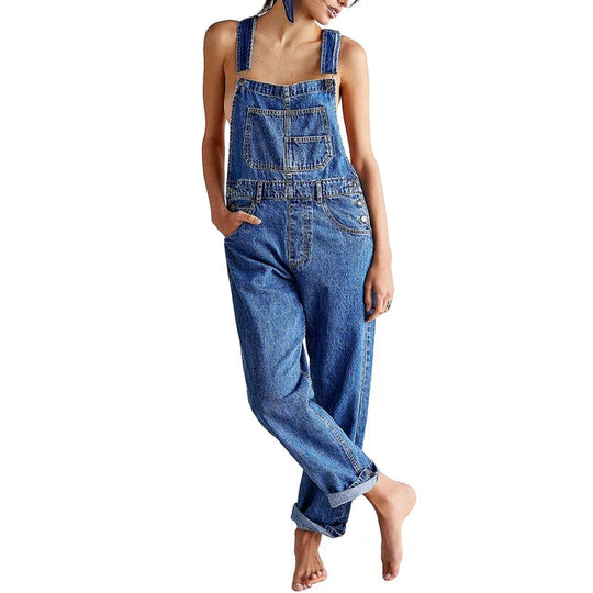 EB | Stilvoller Denim Overall mit Lässig Passform