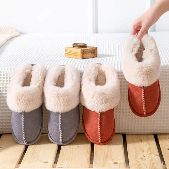 Hausschuhe | Pelz | Winter | Hausschuhe | Damenschuhe EB