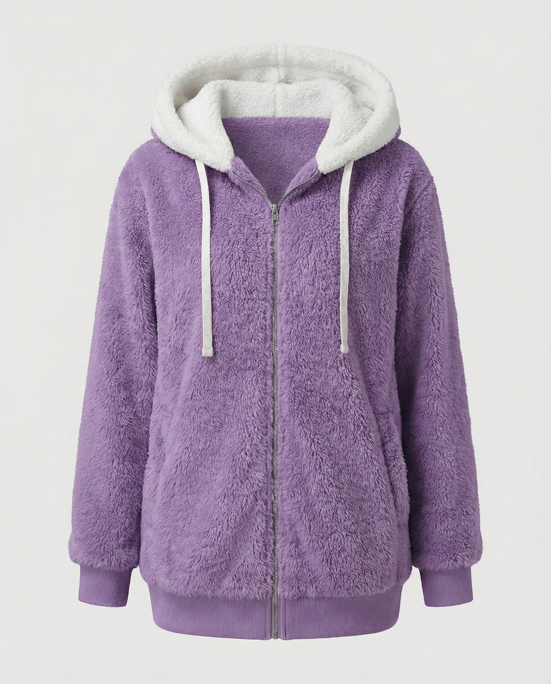 Übergroße Teddyjacke Damen | EB