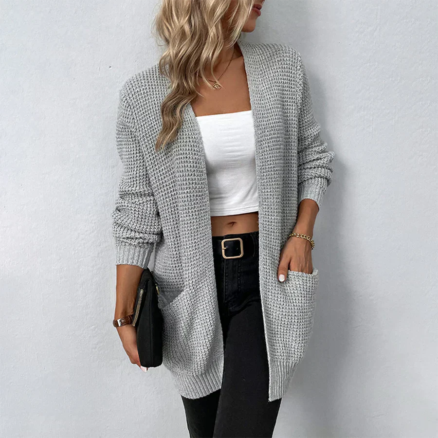 EB | Trendige und Elegante Winter Strickjacke