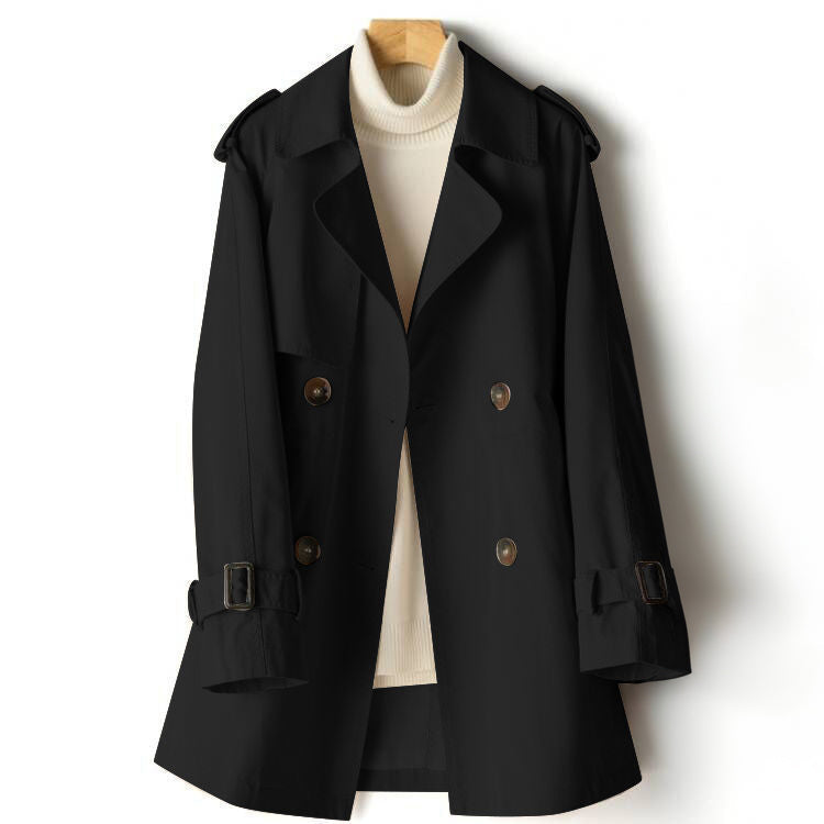 EB | stilvoller Revers-Trenchcoat