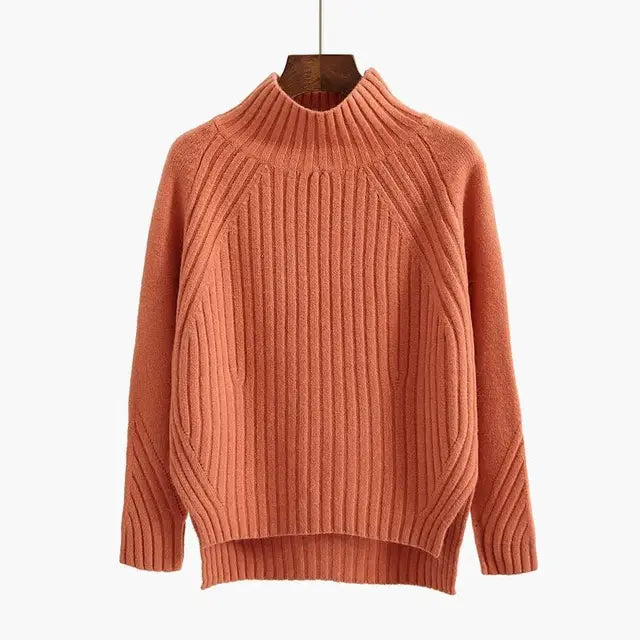 EB | Pullover - Premium Rippstrick Rollkragenpullover