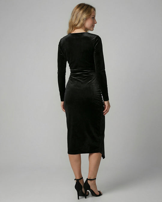 Elegantes Damen Samtkleid | EB