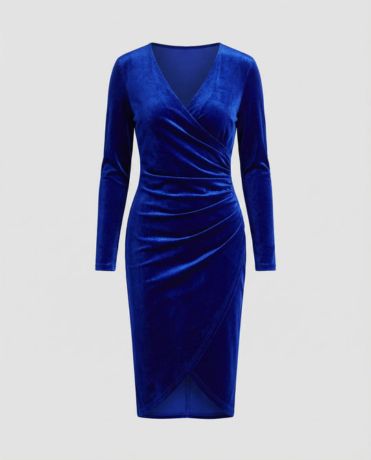 Elegantes Damen Samtkleid | EB